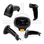 LECTOR DE CÓDIGO DE BARRAS MJ2808AT LÁSER 1D INTERFAZ USB CON SOPORTE Y DETECCION AUTOMATICA - Imagen 3